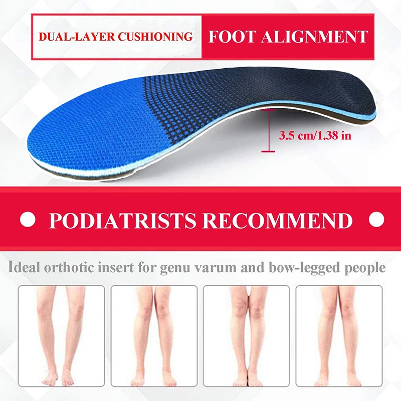 1 Paar Unisex-Einlegesohlen für Overpronation, Plantarfasziitis und Plattfüße – Verbessern Sie Ihren Geh- und Laufkomfort! – Detail 5