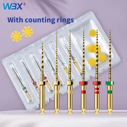 6 PCS/Pack Dental Endodontic Rotary Files Dentist Niti endo files Material dentistry