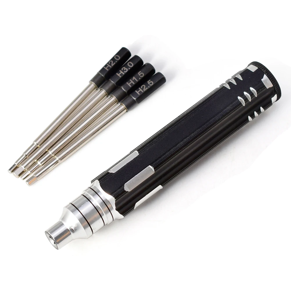 Replacement Hexagonal Screwdriver Drill Bits 4pcs/set Airplanes Cars Different S For Most RC Models Hand Tools