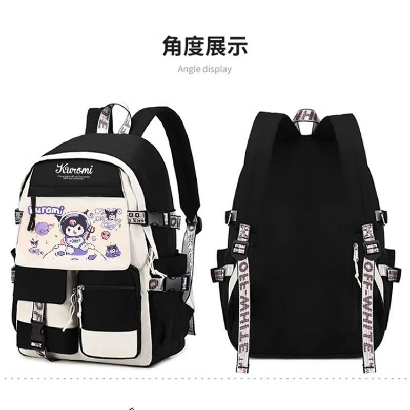 New Sanrio Clow M Student Schoolbag Cartoon Cute Large Capacity Waterproof and Lightweight Backpack School Backpack