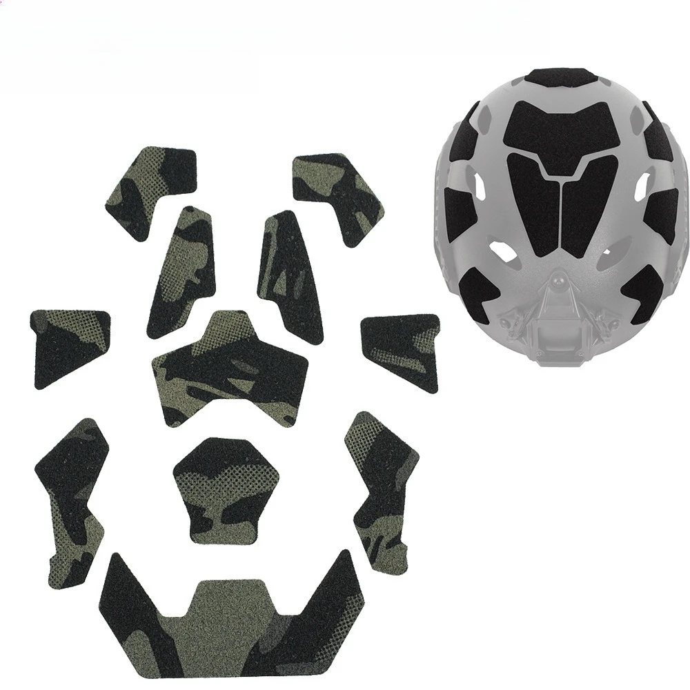 

2-х шт., высокая липучка для шлема, быстрое аксессуары для шлема, клейкая наклейка с шерстяной поверхностью, модифицированная липучка для шлема
