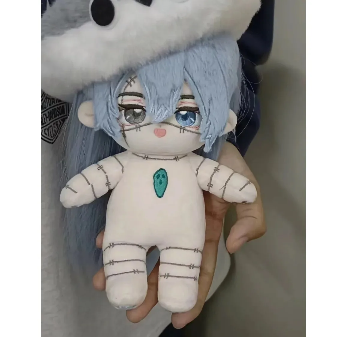 

20cm Game Jujutsu Kaisen Mahito Doll Cosplay Cartoon Soft Body Change Clothes Pillow Xmas Gift