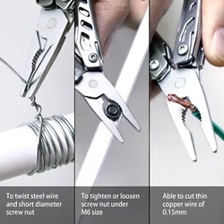 NexTool Mini Flagship 10 IN 1 Multi Functional Tool Folding EDC Hand Tool Screwdriver Pliers Bottle Opener Outdoor Camping Tools