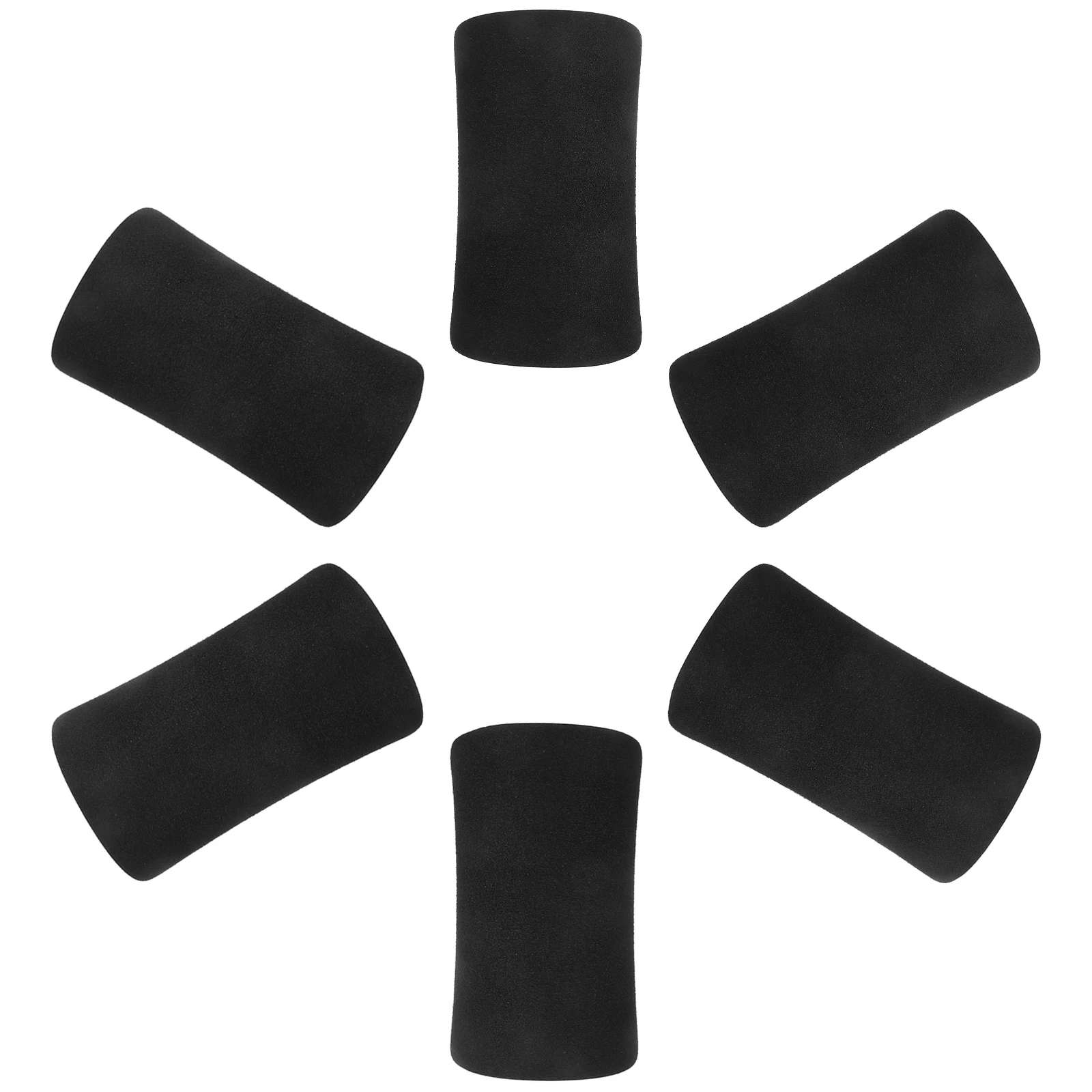 

6pcs Foam Pads 22mm Inner 135mm Length 75mm Outer Diameter Gym Equipment Replacement Parts Leg Extension Cover Ab Training