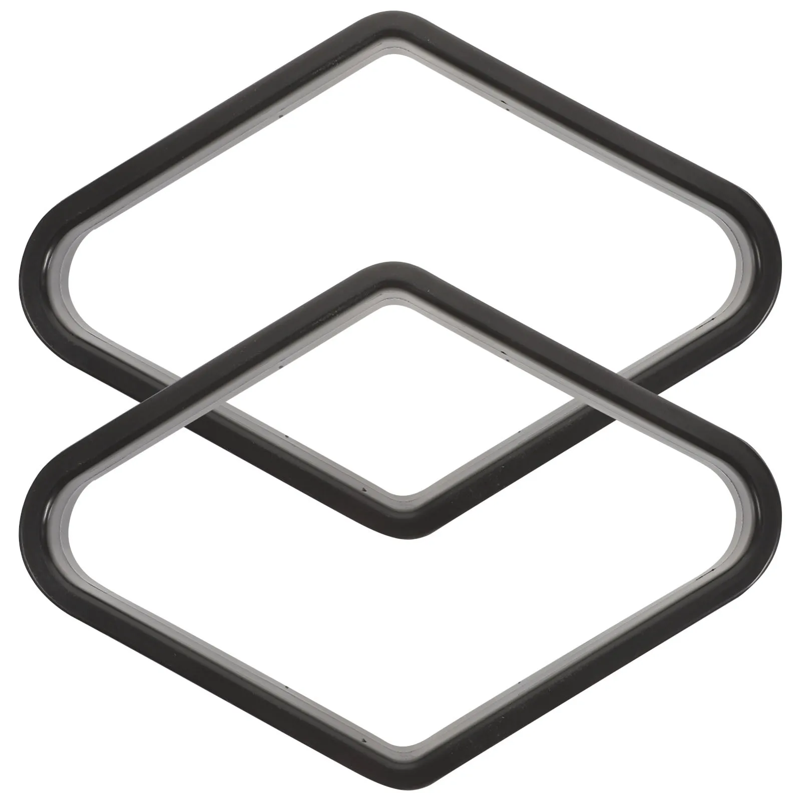 

2Pcs Billiard Ball Storage Rack Pool Table Durable Snooker Fixing Frame 9-Ball Holder Billiards Rack Pool Table