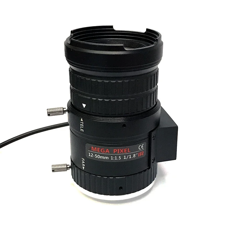 

SL-0143 4MP Security Market Lens 12~50mm F1.5 DC/CS Mount 1/1.8" 32.5~8.4° Varifocal IRIS