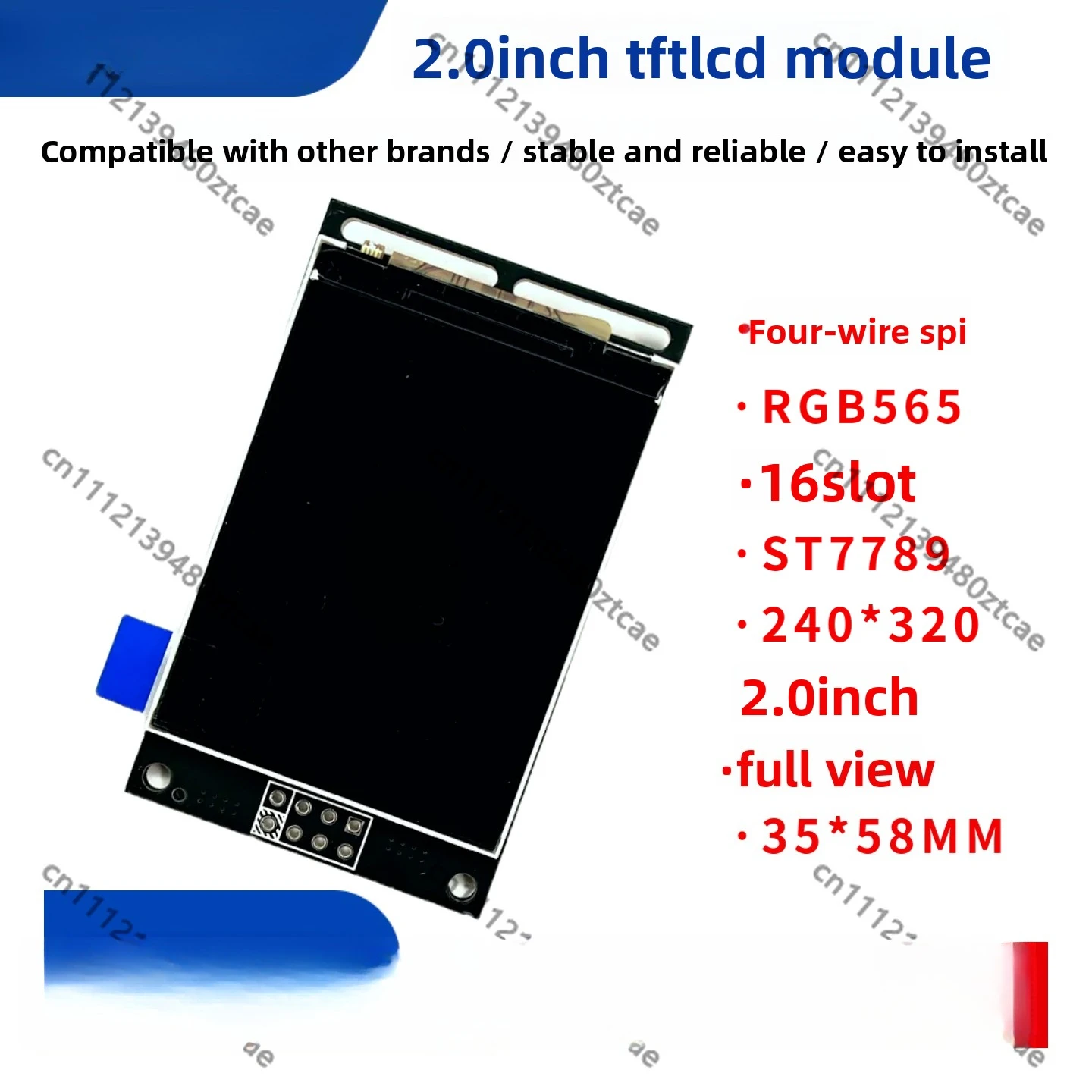 ips-tft-lcd-screen-module-20inch-240x320-resolution-st7789-drive-full-color-lcd-display-module