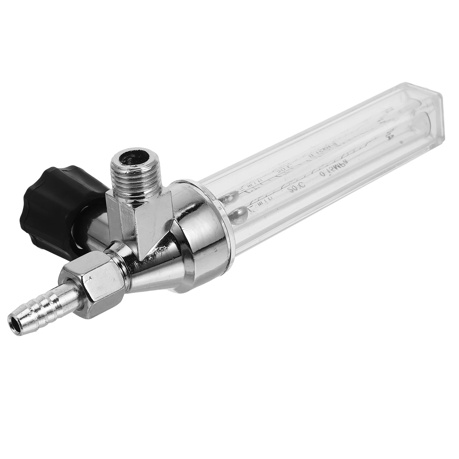 

Argon Gas Flow Meter High Precision Aluminum Alloy Clear Display For Industrial Diy Co2 Flow Indicator