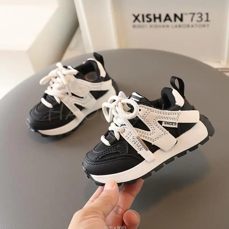 Girls Sneakers Baby Toddler Shoes Fashion Childern Flat Winter New Boys Sport Shoes Children\'s Sneaker Casual Shoes Size 21-25