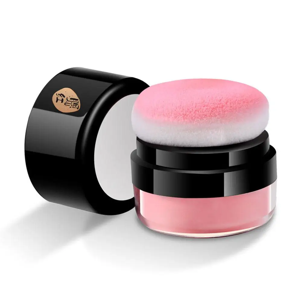 Cabeça De Cogumelo Em Pó Blush, Blush De Nevoeiro Suave, Blush Fino, Blush Matte, Maquiagem Natural Do Contorno Do Rosto, Bochecha Rouge