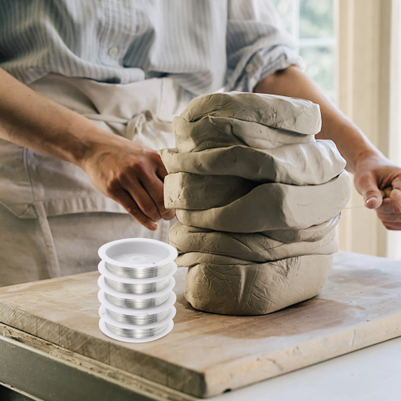 

Operitacx 5 Rolls 0.5mm Copper Wire for Jewelry Making Bendable Craft Gardening Handmade Projects