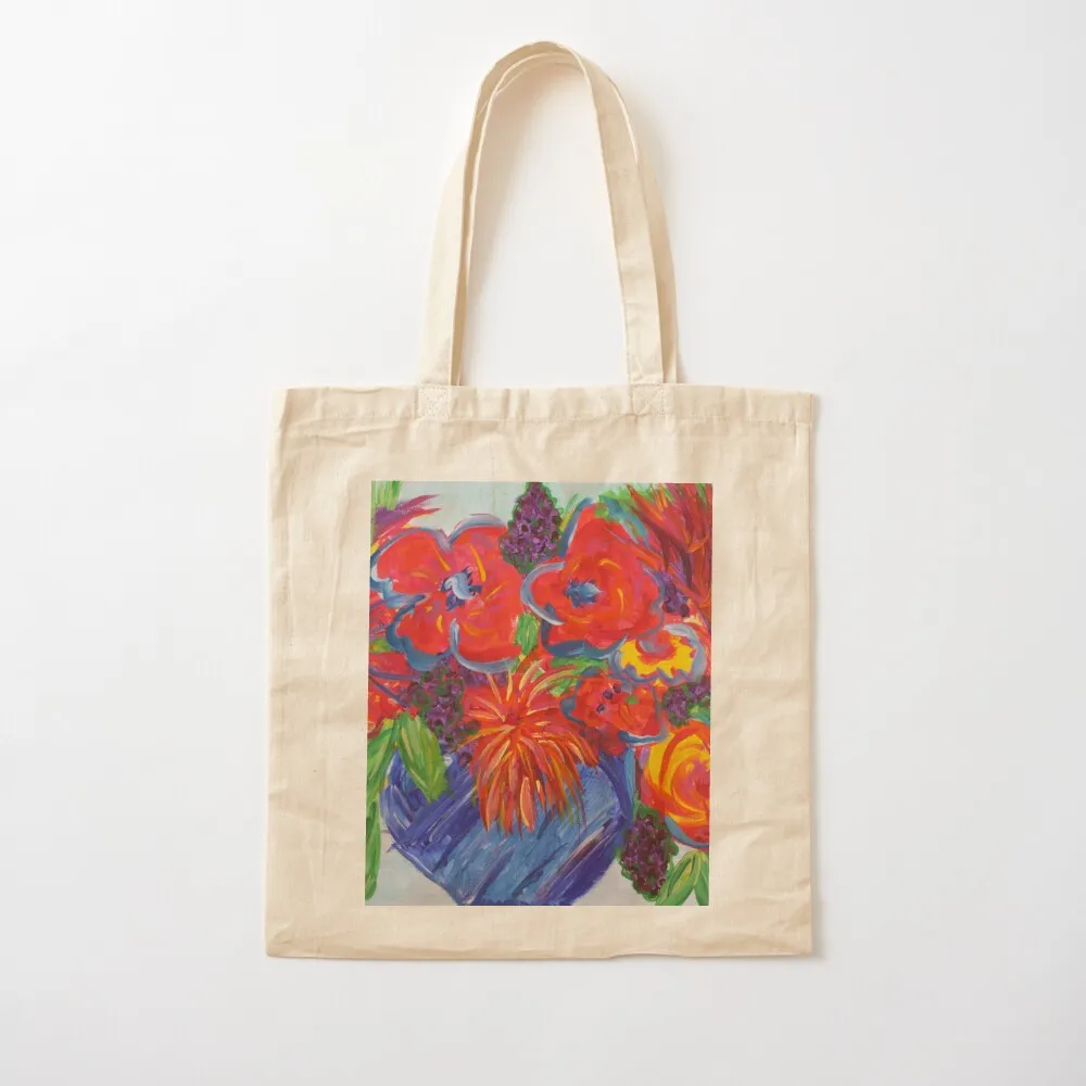 

Firework Floral Tote Bag large size bags Large bags for women
