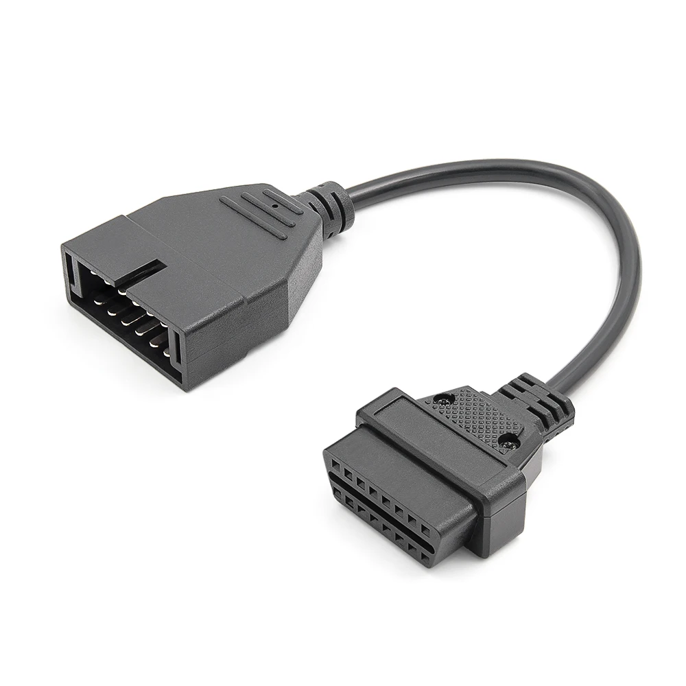 محول 12Pin بسعر منخفض إلى موصل كابل Obd2 16Pin لسيارة GM