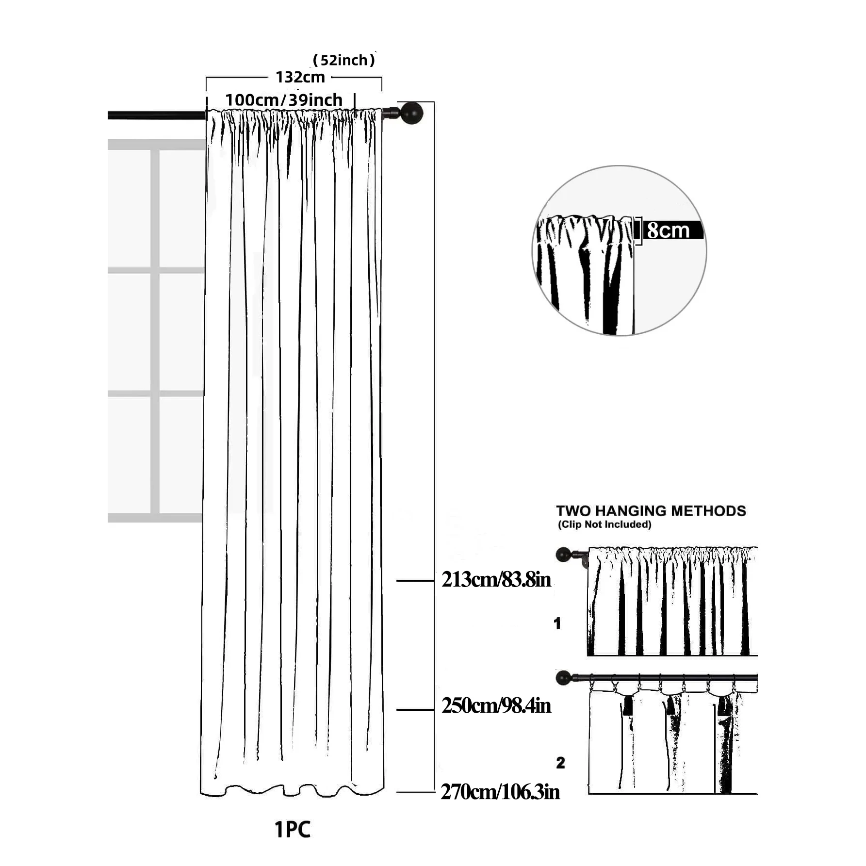 European Style Window Screen Light-impermeable Balcony Light Luxury Gauze Curtain