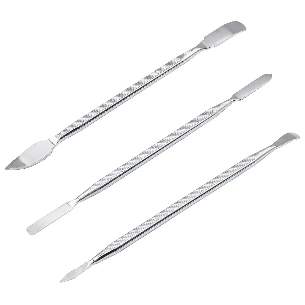 

3PCS Repair Tools Smart Phone Opening Pry Hand Tool Kit Blade Metal Spudger Disassemble Tools For APPLE Tablet PC Mobile Phone