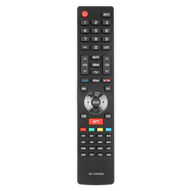 EN-33933HS EN33933HS Remote Control Compatible with Hisense TV 32K20DW 32K20DW 32K366W 40K366W 46K360M 50K366W 50K366GW K366W K6