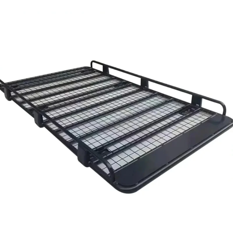 

Factory High Quality Iron Steel Lage Rack Univeal Ba Basket Roof Rack Offroad