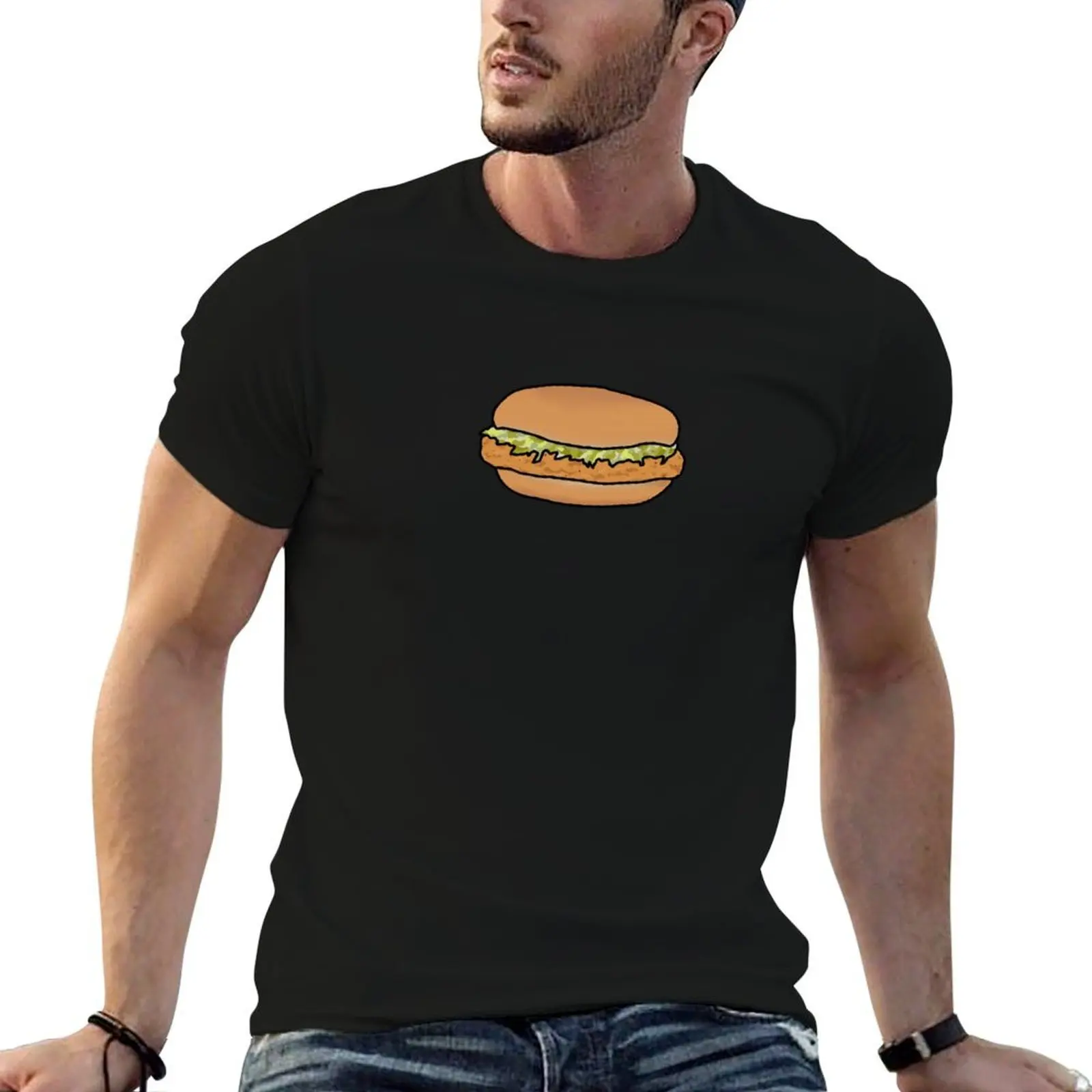 

the mcchicken T-Shirt t shirts for man graphic funny t shirts for man cotton funny T-Shirt