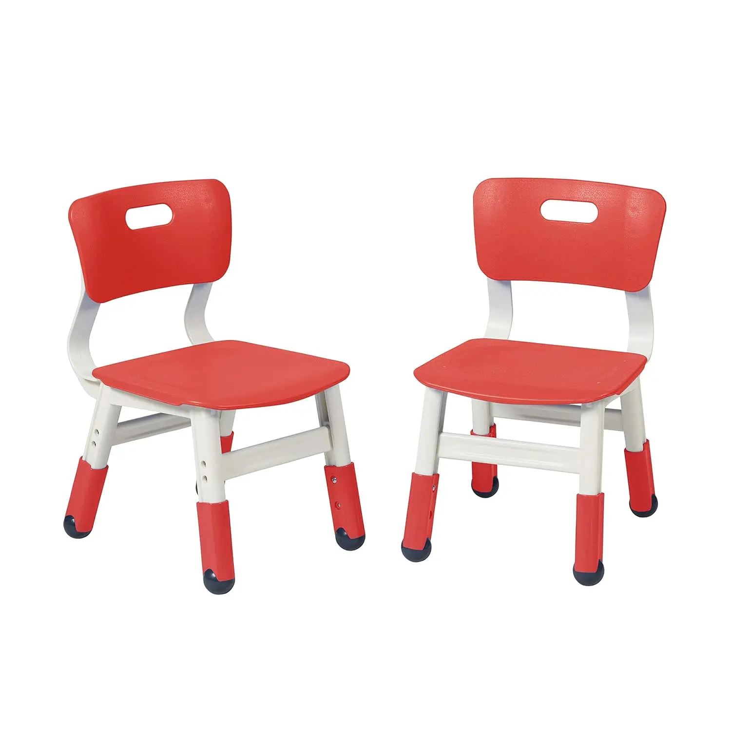 

Classroom Adjustable Chair, Flexible Seating, Red, 2-Pack