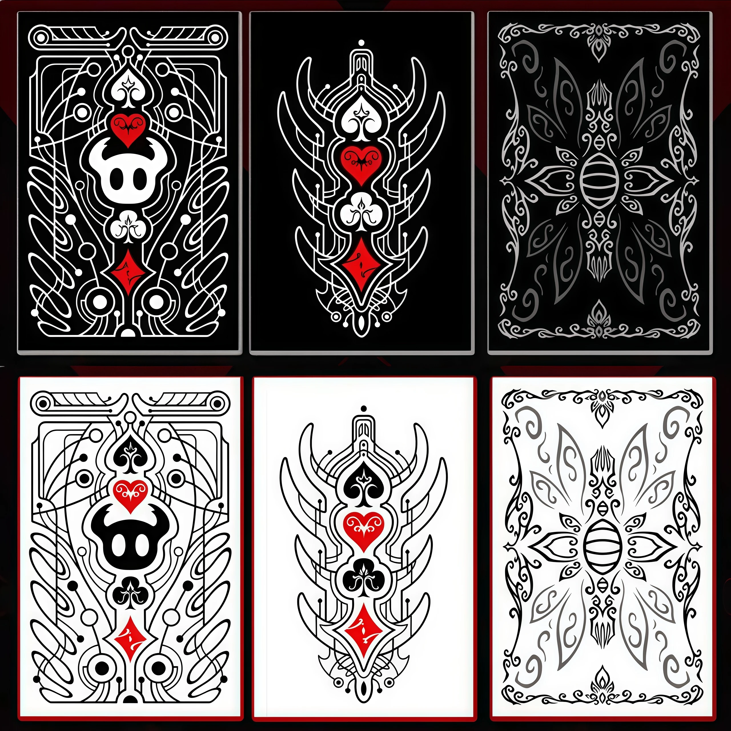 Hollow Knight Standard-Pokerkarten Familien-Party-Brettspiel Spielkarten Gruppen-Spielzeug Tragbare Kreative Brettspiel-Geschenk-Sammlung Pokers – Detail 10