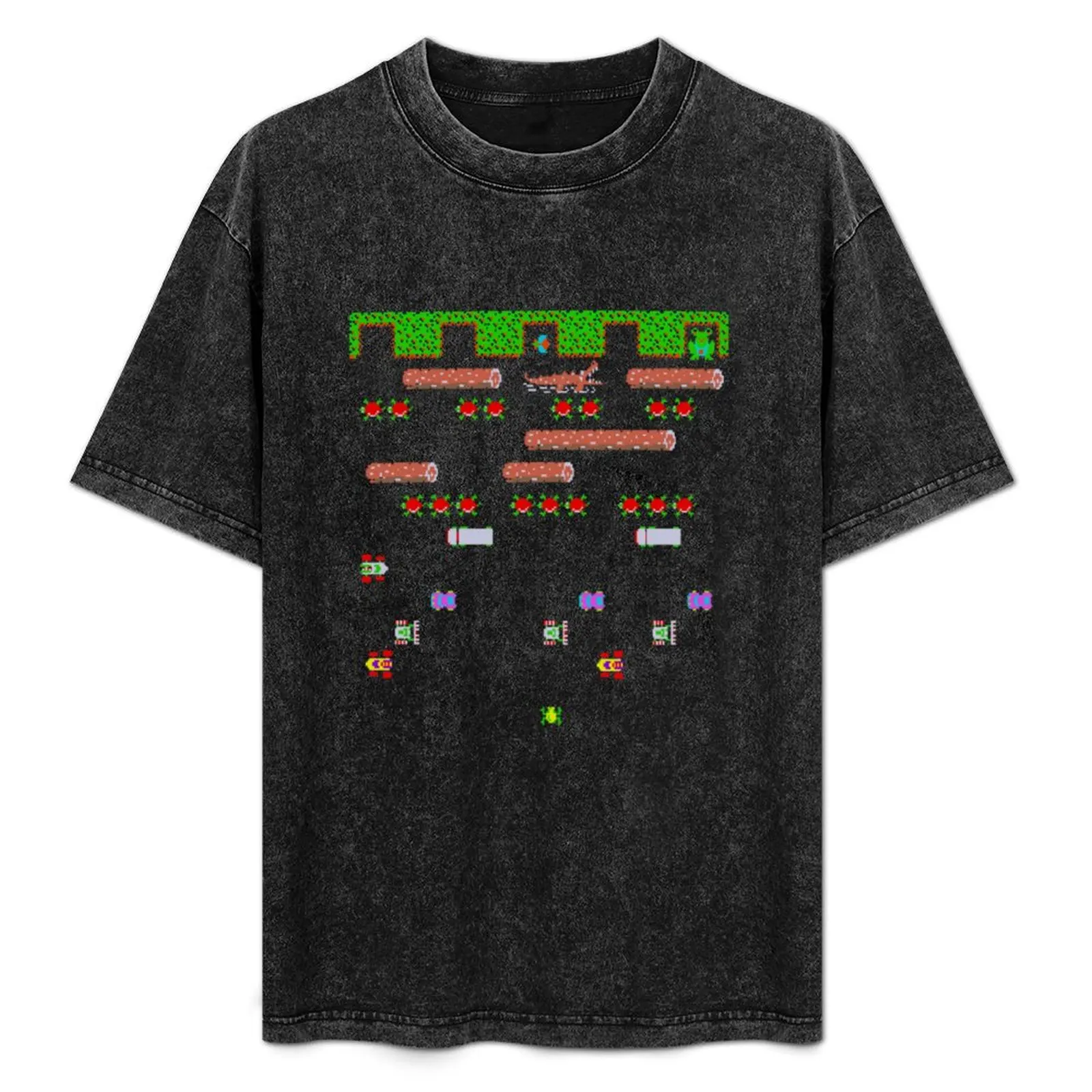 Frogger ARCADE T-Shirt for a boy sports fans men t shirt