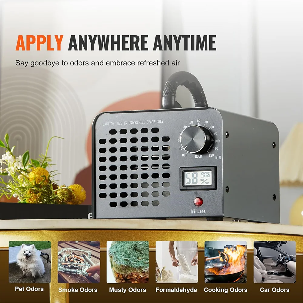 Ozone Generator 60000mg/h Ozon - Home Office Alternative ulasan dan harga