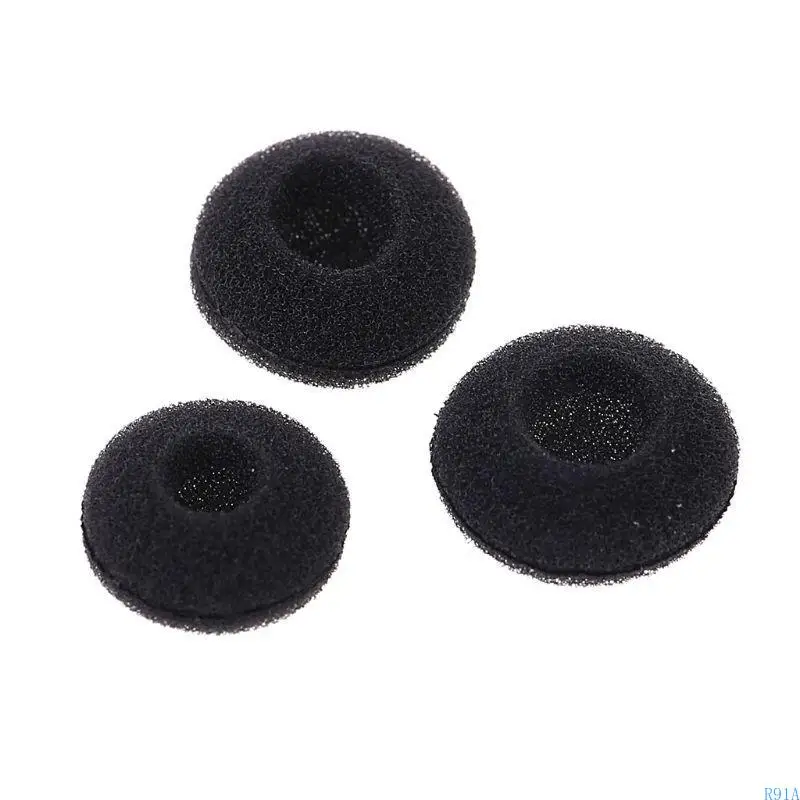 R91A 6 Pieces Silicone Ear Buds Gels Eartips S/for M/L Corded Headset for Voyager 520