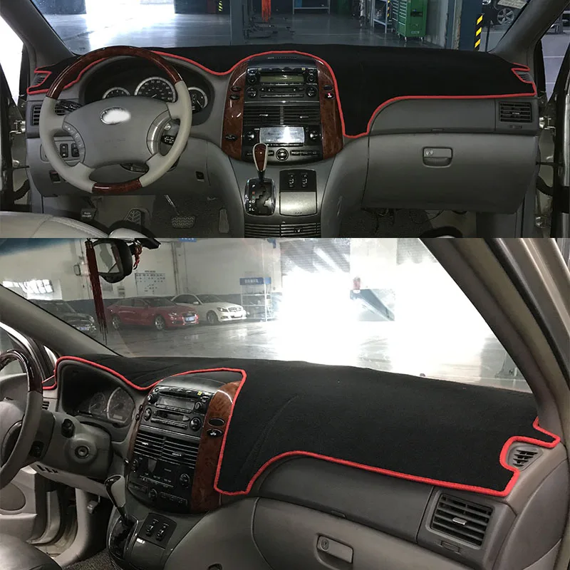 

For Toyota Sienna 2004-2010 Accessories Dashboard Cover Instrument Panel Dash Mat Dashmat Protective Pad