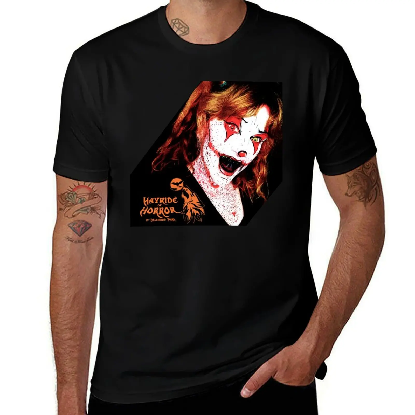 

Twinkie Hayride of Horror and Curse of the Bayou T-Shirt Plus Size Gym Sports T-Shirt