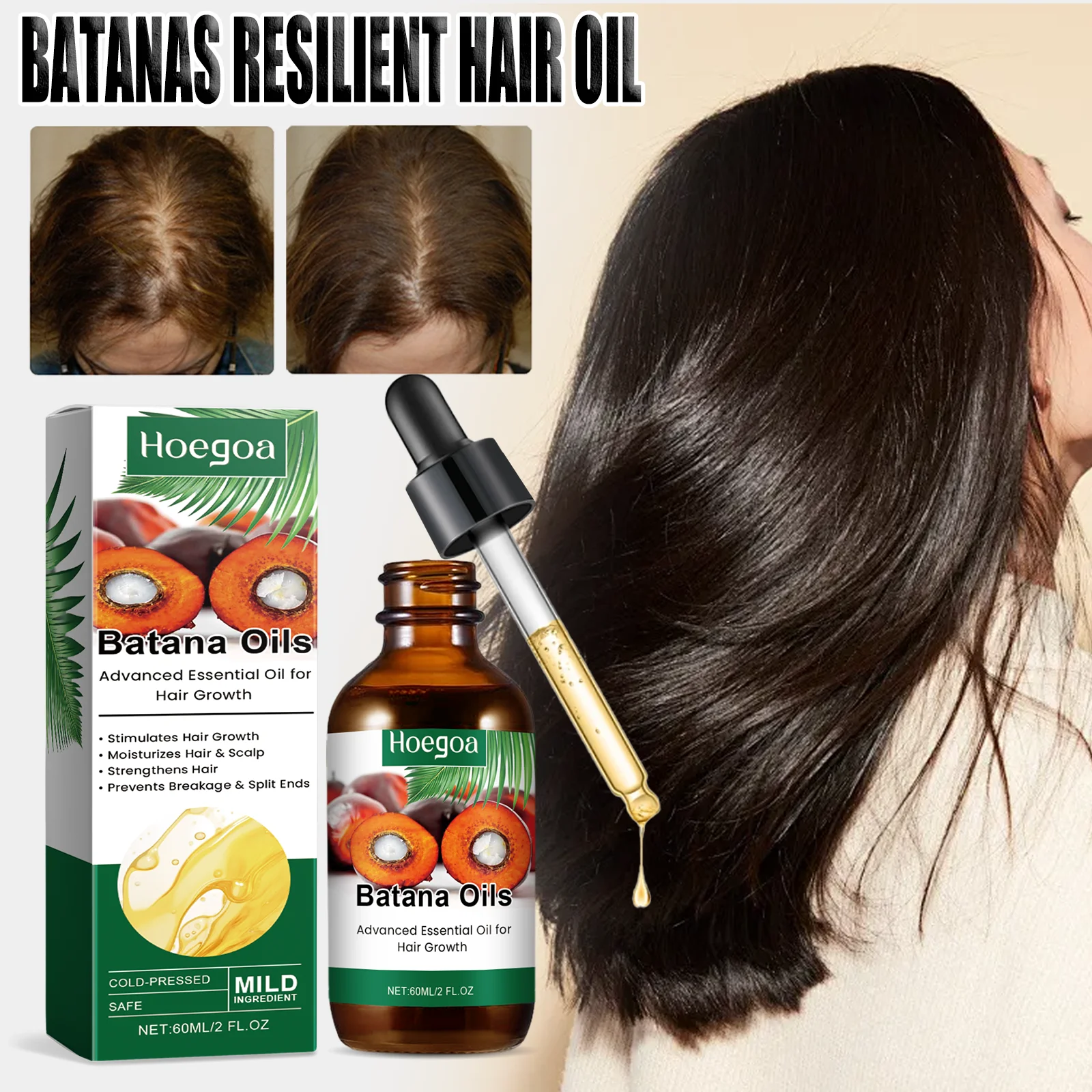 

Масло Батана для роста волос, естественное лечение выпадения волос, уменьшение выпадения, укрепление блеска волос, против вьющихся волос, уход за кожей головы