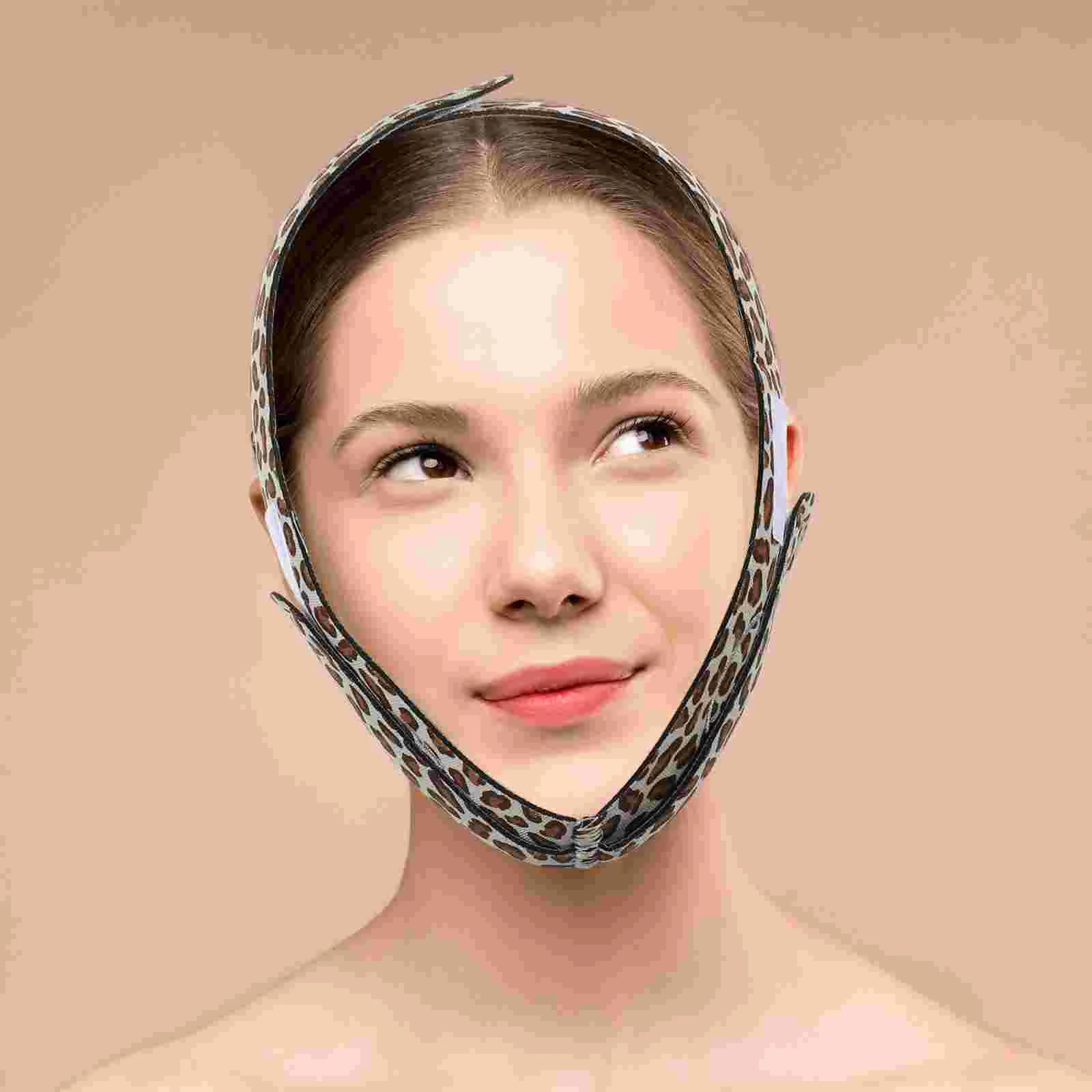 

Face Slimming Strap Lift Tape Women Facial Bandage Double Chin Strap Fiber Shaping Tool V Line Compact