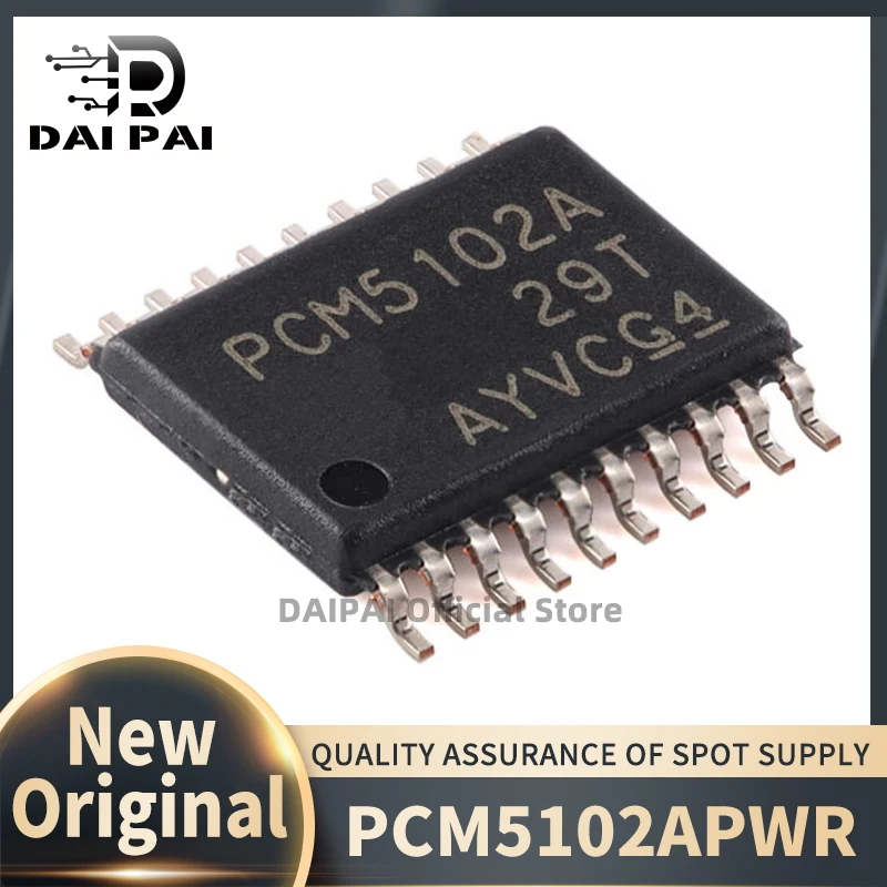 (10Pcs-20Pcs/Lot)  100% New original PCM5102A PCM5102APWR PCM5102APW TSSOP20 Chipset