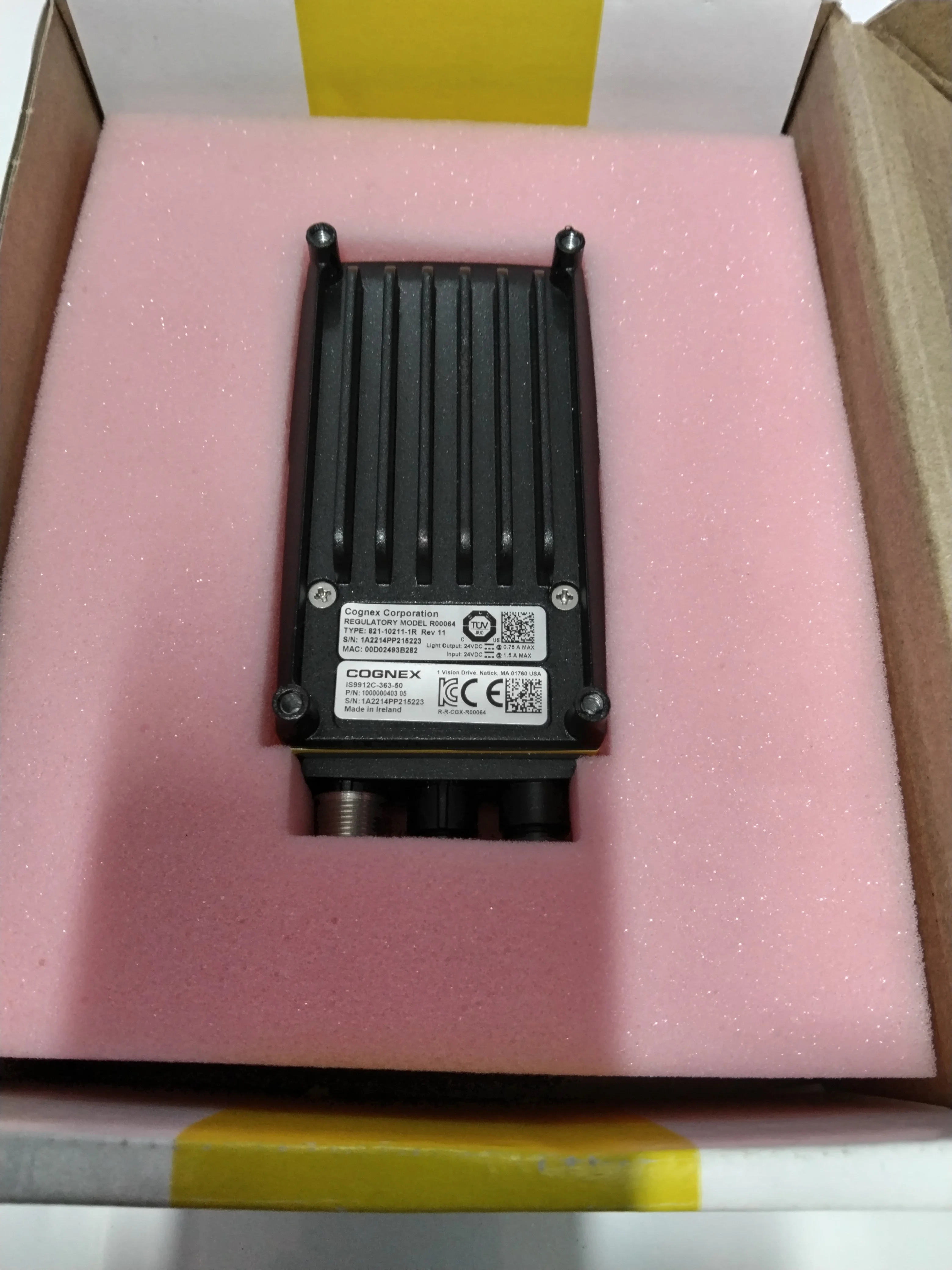 IS9912C-363-50 Industrial Camera cognex IS9912C