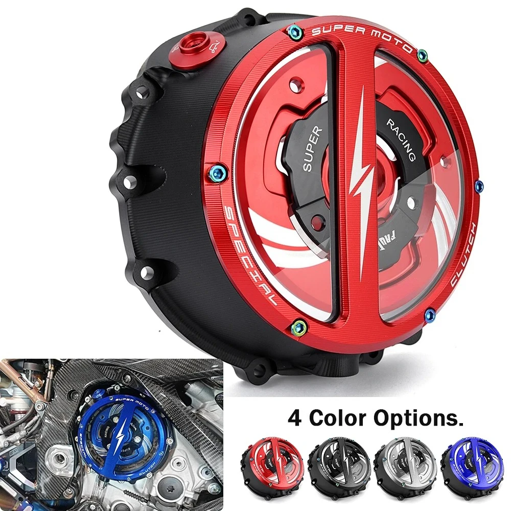 

Прозрачная крышка сцепления мотоцикла для BMW S1000RR 2019-2025/M1000RR 2020-2025/S1000R S1000XR 2021-2023, защита двигателя