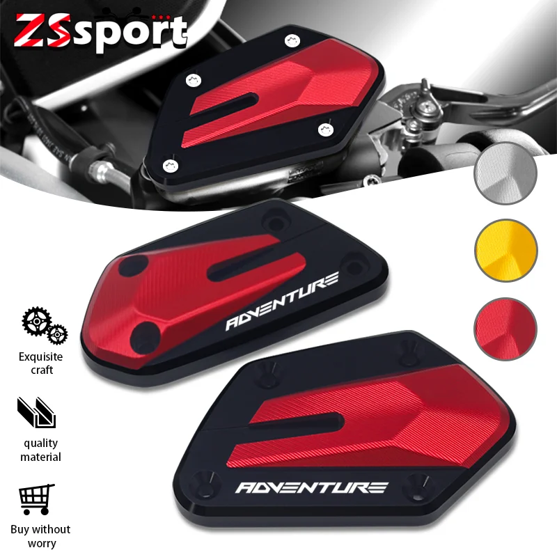 

For R1250GS HP Adventure 18-24 R1200GS LC Adventure 13-17 Motorcycle Front Brake Clutch Cylinder Fluid Reservoir Cover adventure