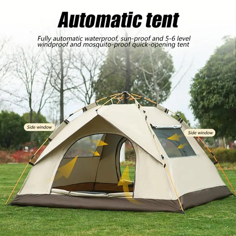 Multifunction Outdoor Camping Automatic Waterproof Sunscreen Quick Open Tent Camping Mosquito Portable Tent for travelling