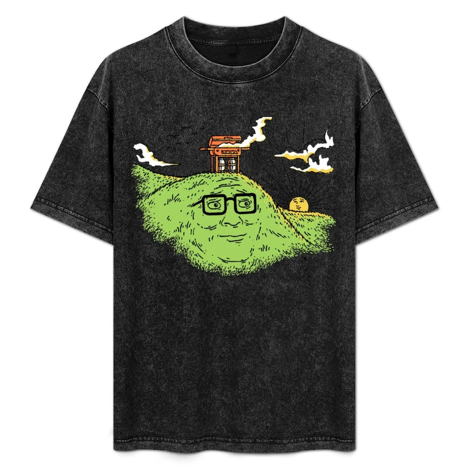 HANK'S HILL T-Shirt Worker Basic Short Sleeve Tee