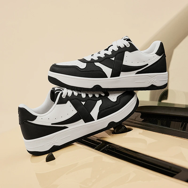 Xtep Alfalfa white 3.0 Skateboarding Shoes For Men 2024 Autumn SkateShoes Durability Fashion Outdoor Shoes 876319310023