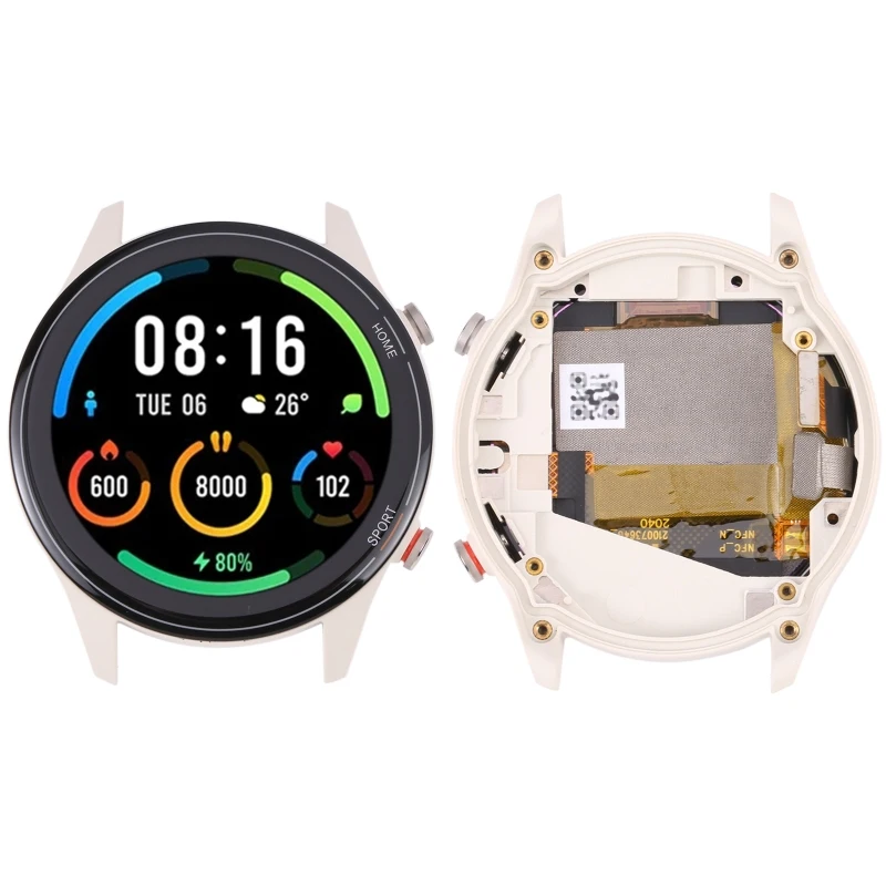 LCD Screen For Xiaomi Mi Watch / Watch Color Sport / Watch Revolve Active Digitizer Full Assembly with Frame