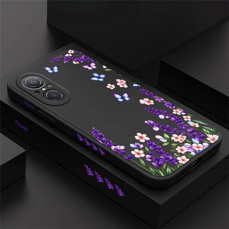 Funda con diseño de mariposa para Huawei P20, P30 Pro, P40 Lite, E, P Smart Z Plus, Y7A, Y9S, Y9 Prime 2019, Nova 9 SE, 5T. Cubierta flexible y resistente a los arañazos.