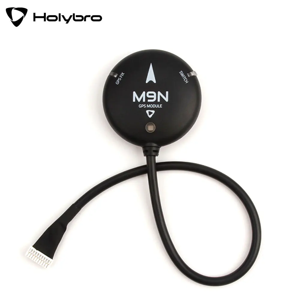 HOLYBRO M9N GPS Module with Compass Tri-colored LED Indicator Safety Switch for PIXHAWK PIX32 Fligh Controller DIY Parts