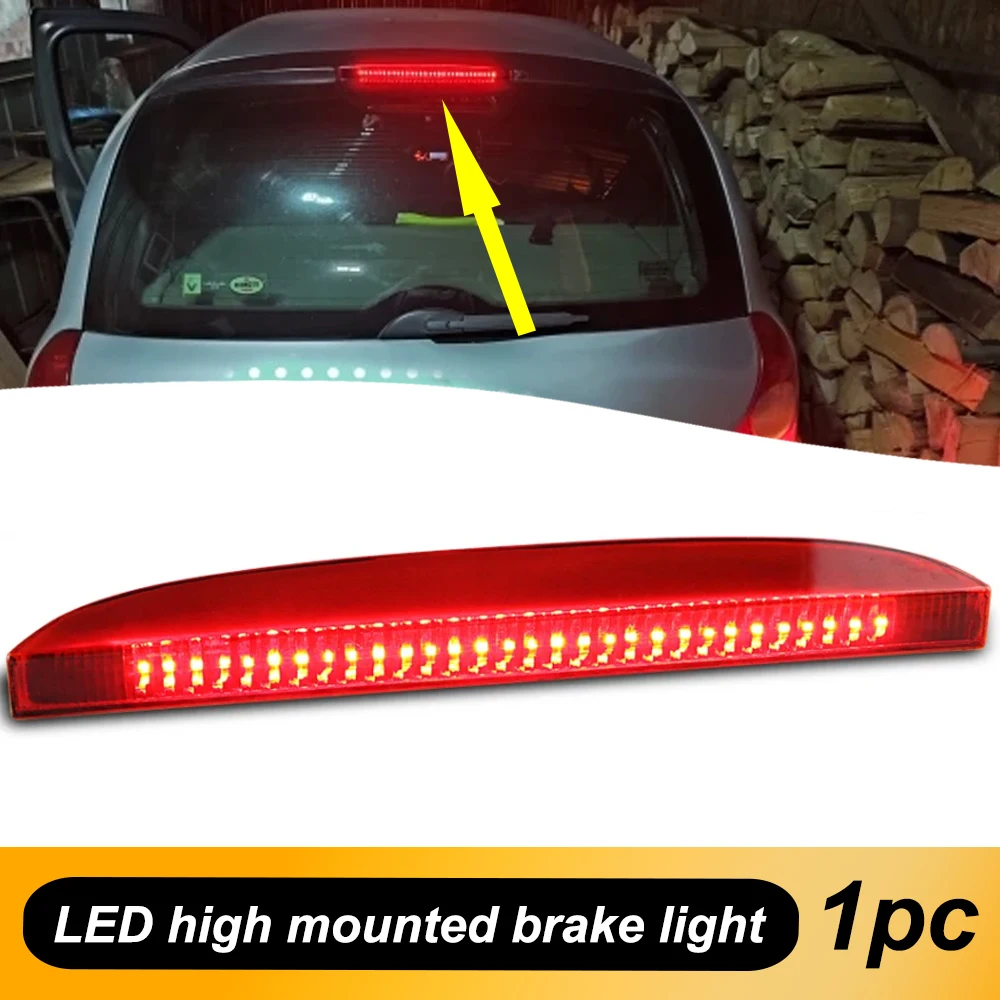 1PC For Renault Clio II 1998-2005 FOR Renault Clio Mk III Hatchback/Box 2005-UP Car High Level 3Rd Brake Light Stop Lamp