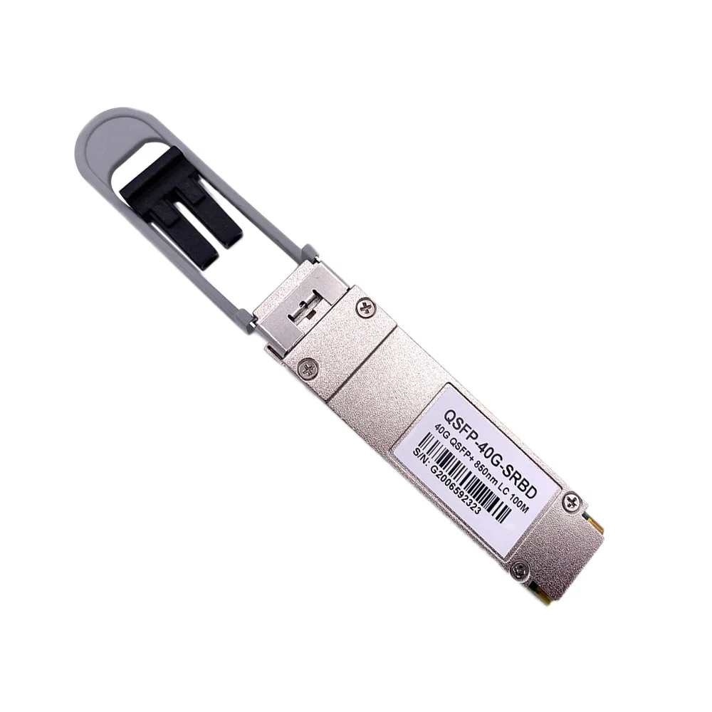 QSFP 40/100-SRBD 40/100GBASE-SM4 SWDM4 QSFP28 Dual Rate 850/880/910/940nm 100m DOM Duplex LCD/UPC MMF Optical Transceiver Module