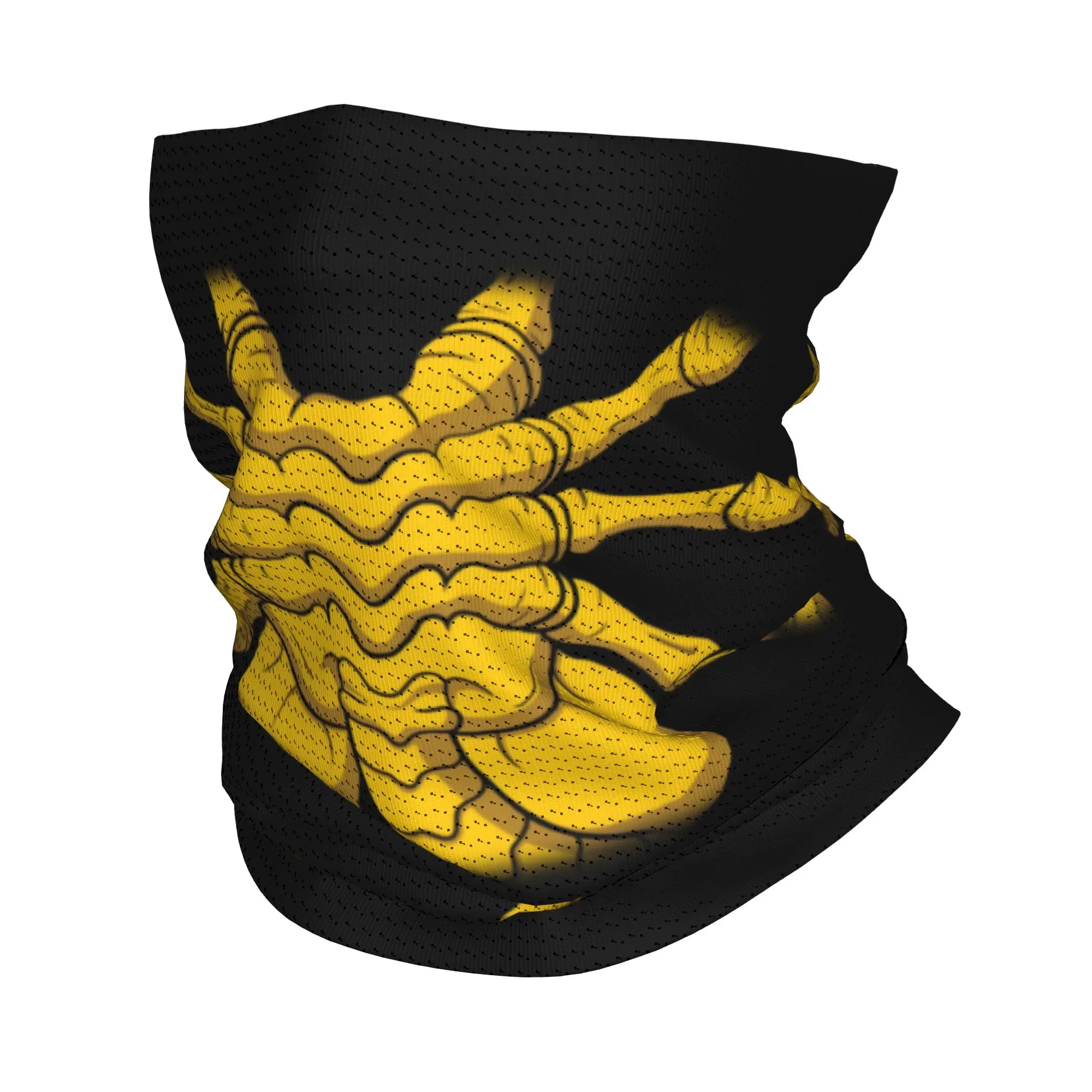 

Зимняя повязка на голову/шарф-труба/бафф с дизайном монстра-фейсхаггера для мужчин и женщин, для походов и кемпинга, в стиле хоррор, с изображением инопланетной лица, бандана-гайтер