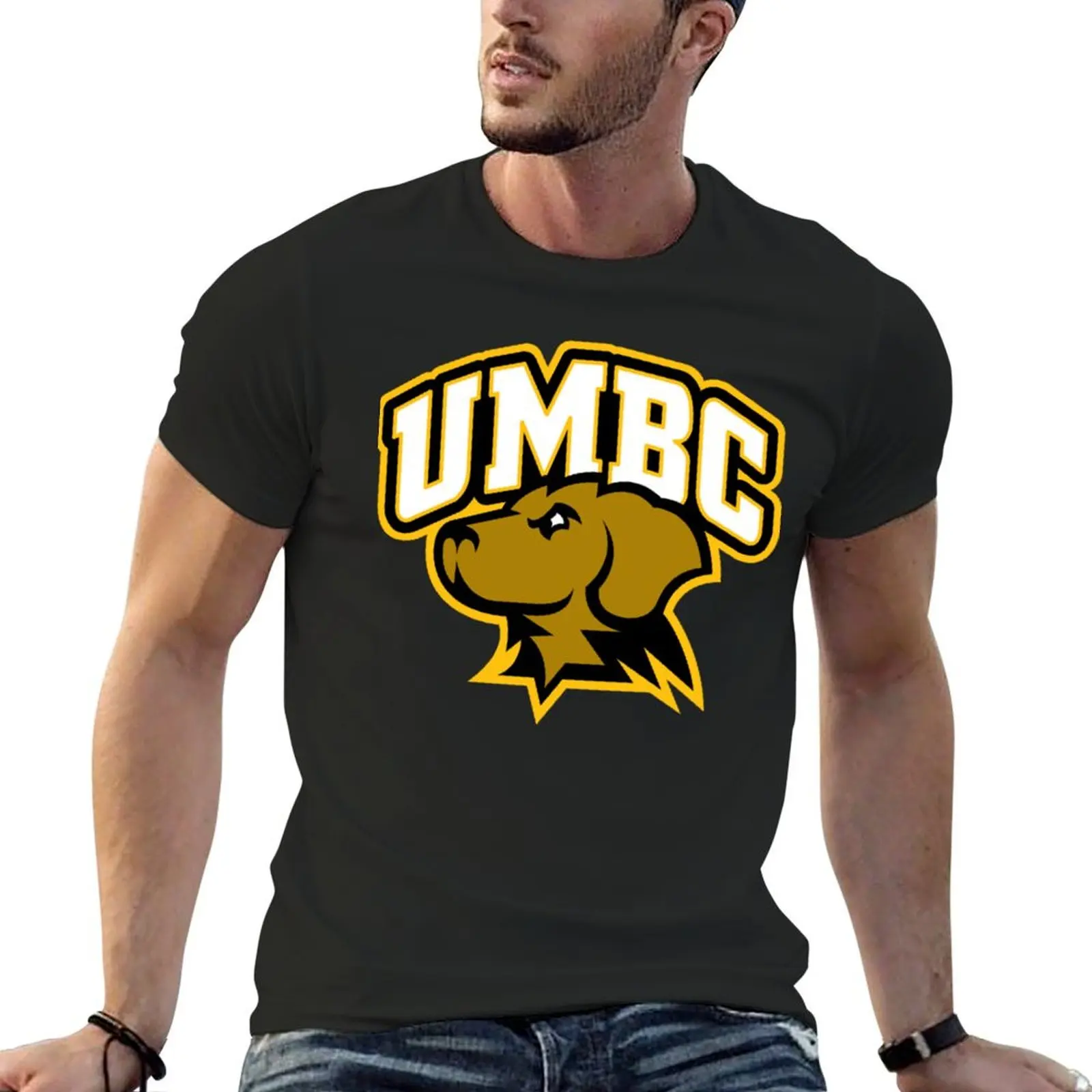 

The UMBC Logo T-Shirt rapper graphic tees cotton man t-shirts oversized graphic shirts mens t shirts casual stylish