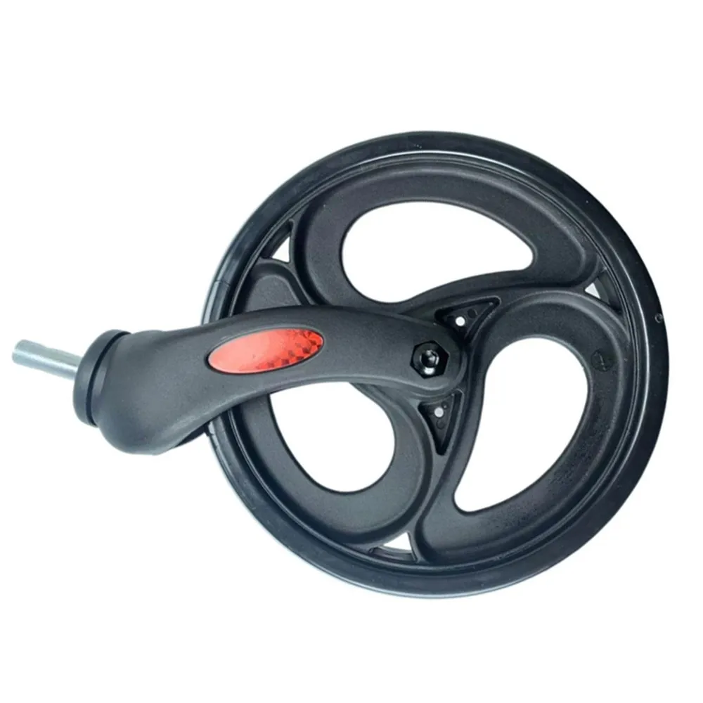 ABFI Mobility Replacement Swivel Caster Wheel 8 Inch With Caster Fork, Spare Part For Rollator Walker