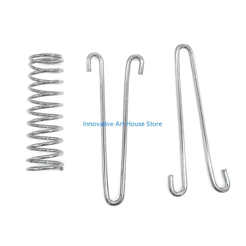 E1PC Dog Leash Shock Absorbing Spring for Training Sun Shade Spring Heavy Duty Steel Tent Rope Fixed Buckles Tightening