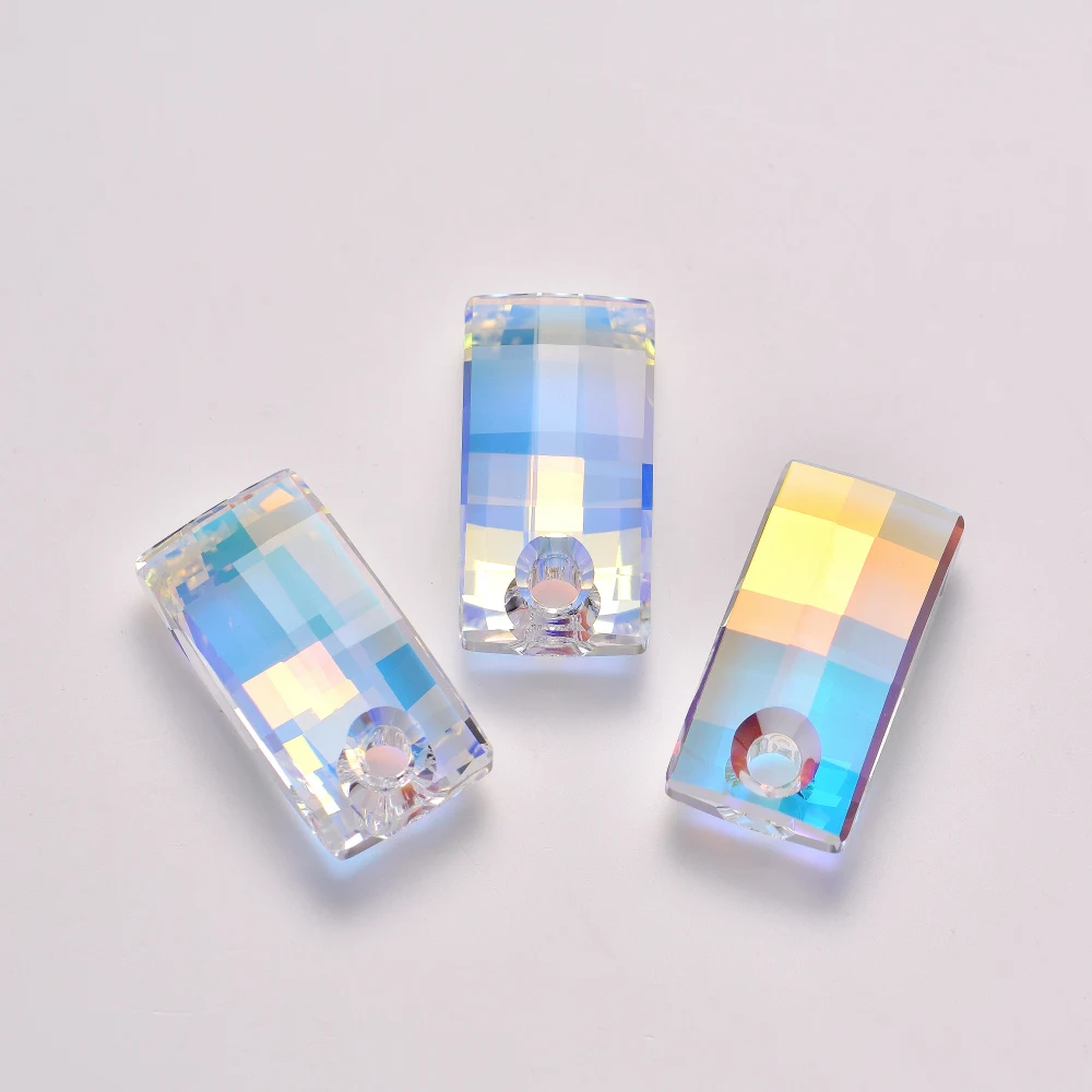 (1 piece) 6696 Urban Pendant Beads Rhinestone for DIY Jewelry Making Original Crystals from Austria