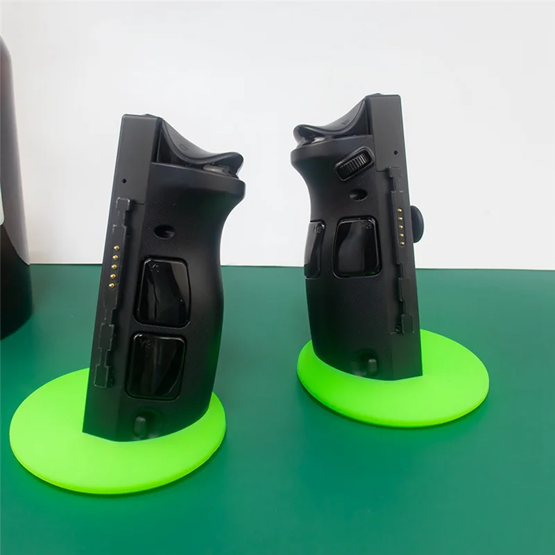 Advanced Game Controller Stand Silicone Bracket Lenovo Legion Go Wireless Waterproof Stable Flexible Luminous Green
