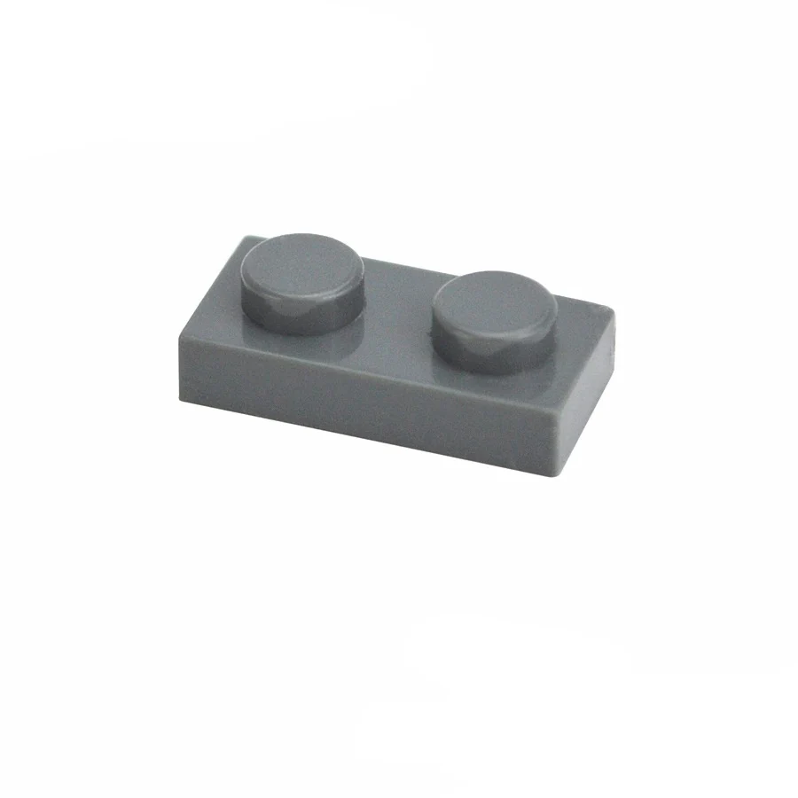 1x2 Punkte 100PCS Farbe Pädagogisches Kreative kompatibel 3023 Größe MOC Bausteine Dünne Zahlen Ziegel Spielzeug für Kinder